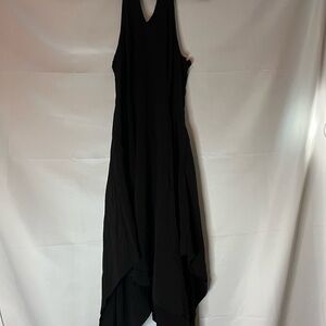 Candie's Black Asymmetrical Hem Sleeveless Dress